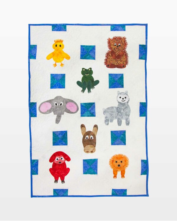 go! animals on parade wall hanging pattern