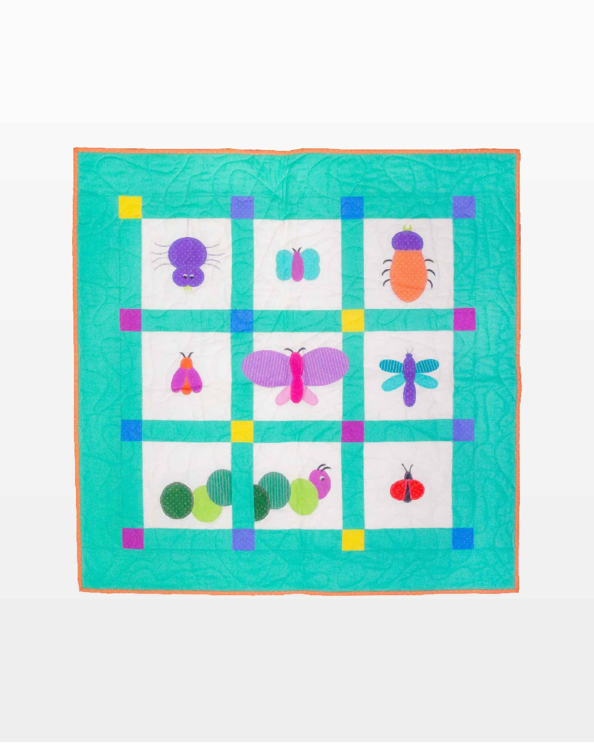 go! cuddle bugs baby quilt pattern