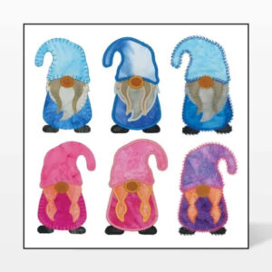 go! gnome accessories embroidery designs