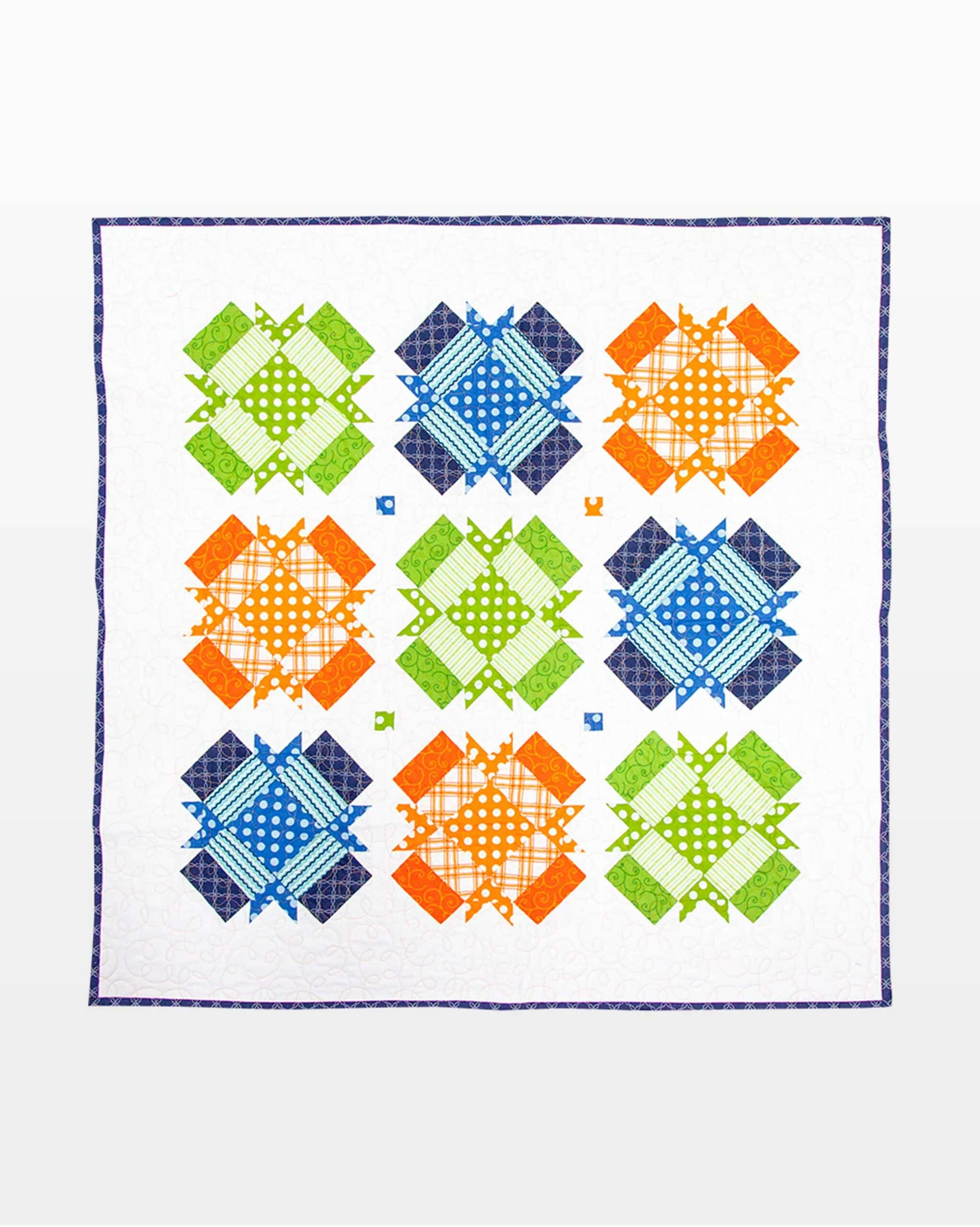 go! cheerfully wall hanging pattern