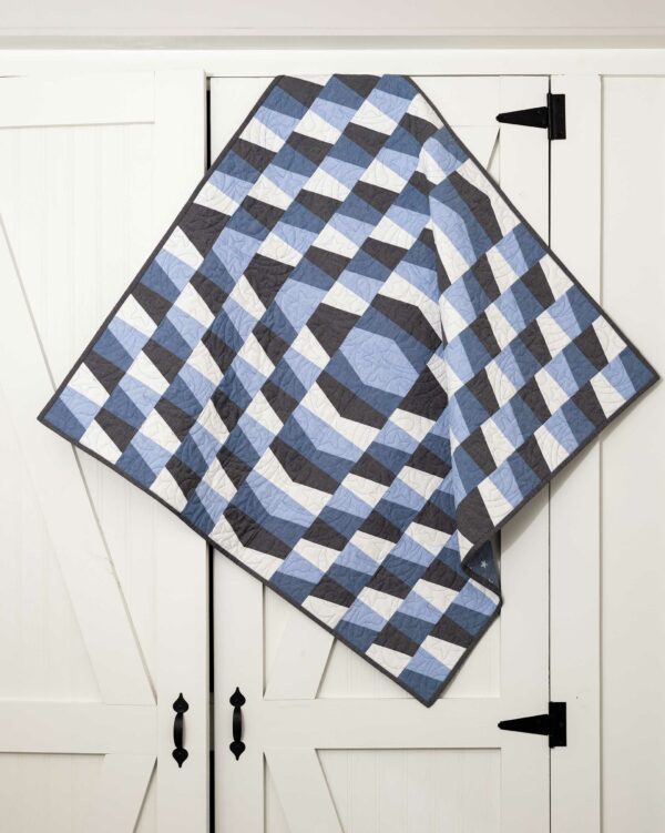 go! chambray prism wall hanging pattern